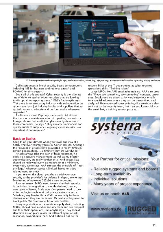 Cyber security and the aftermarket: ready or not? article page 4