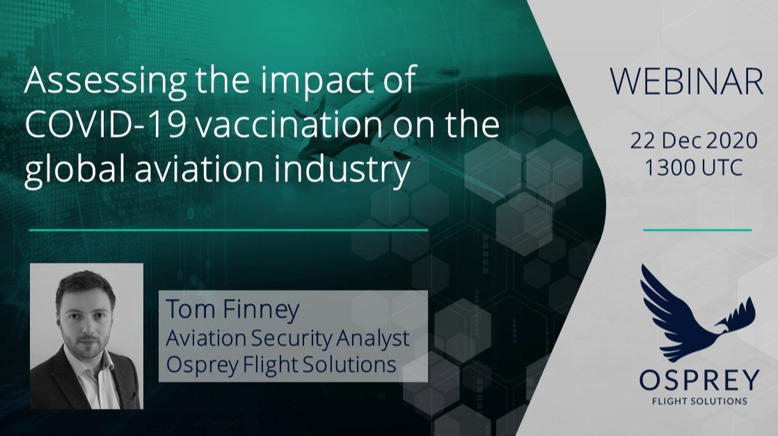 Webinar Assessing the impact of COVID-19 vaccination on the global aviation industry