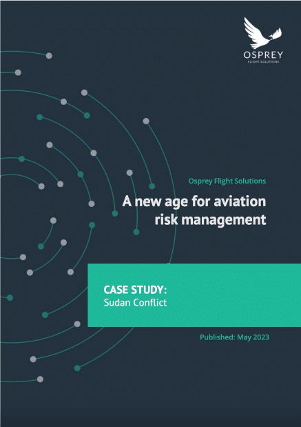 SUDAN CONFLICT case study aviation impact
