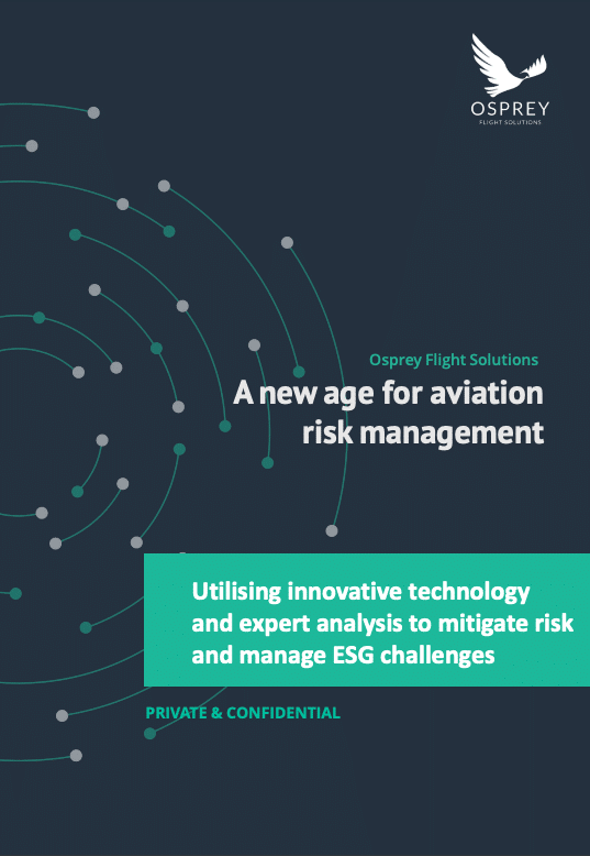 Environmental, Social and Governance commercial aviation risk management