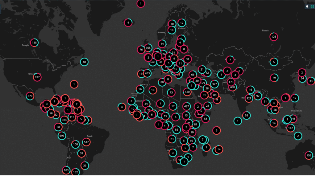 Osprey Atlas view aviation event and incident alerts threat intelligence for airlines and airports