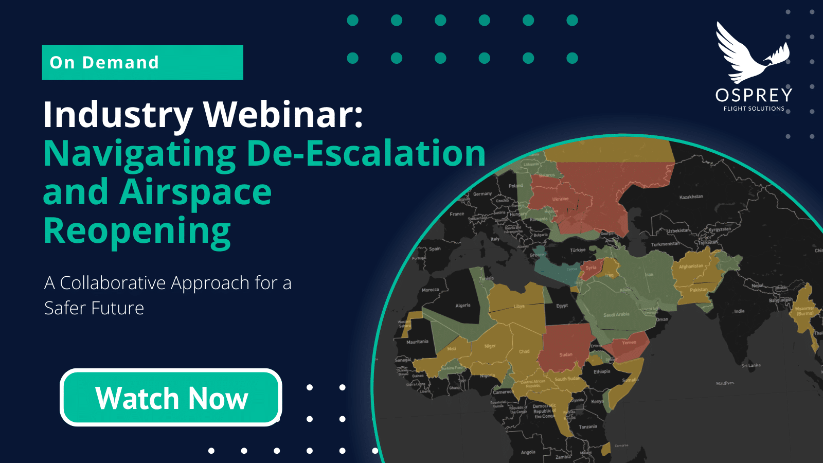Industry Webinar on Navigating De-Escalation and Airspace Reopening - On Demand