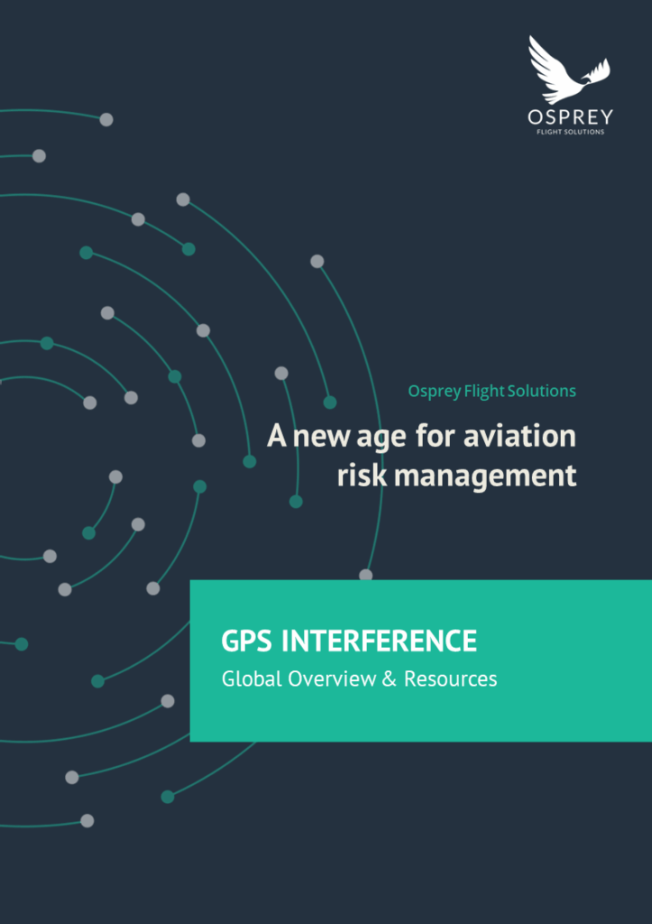 A new age for aviation risk management - gps interference.