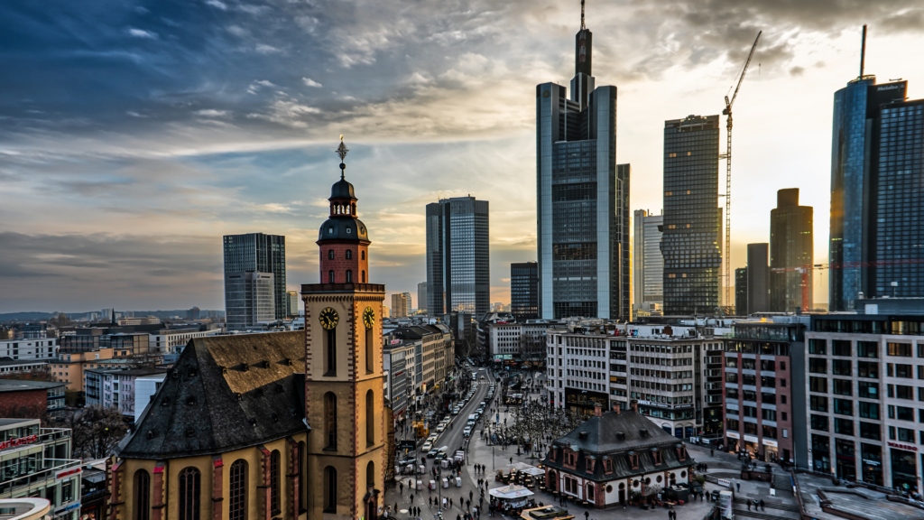 Frankfurt skyline